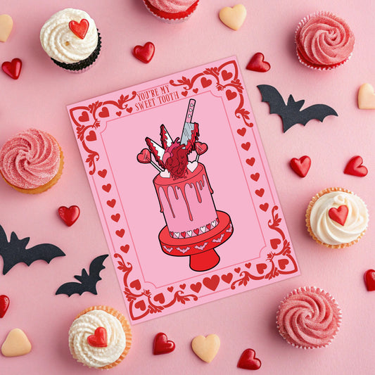 Valloween Cake Card